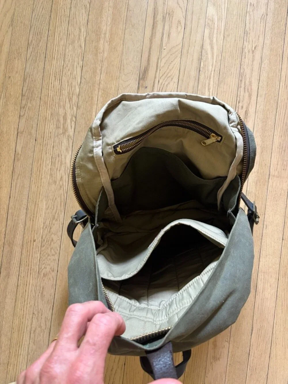 Filson Rugged Twill Rucksack – Otter Green